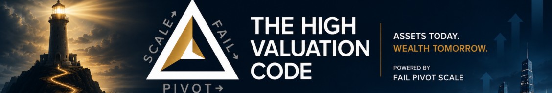 The High Valuation Code - Assets Today. Wealth Tomorrow. Powered by Fail Pivot Scale.
